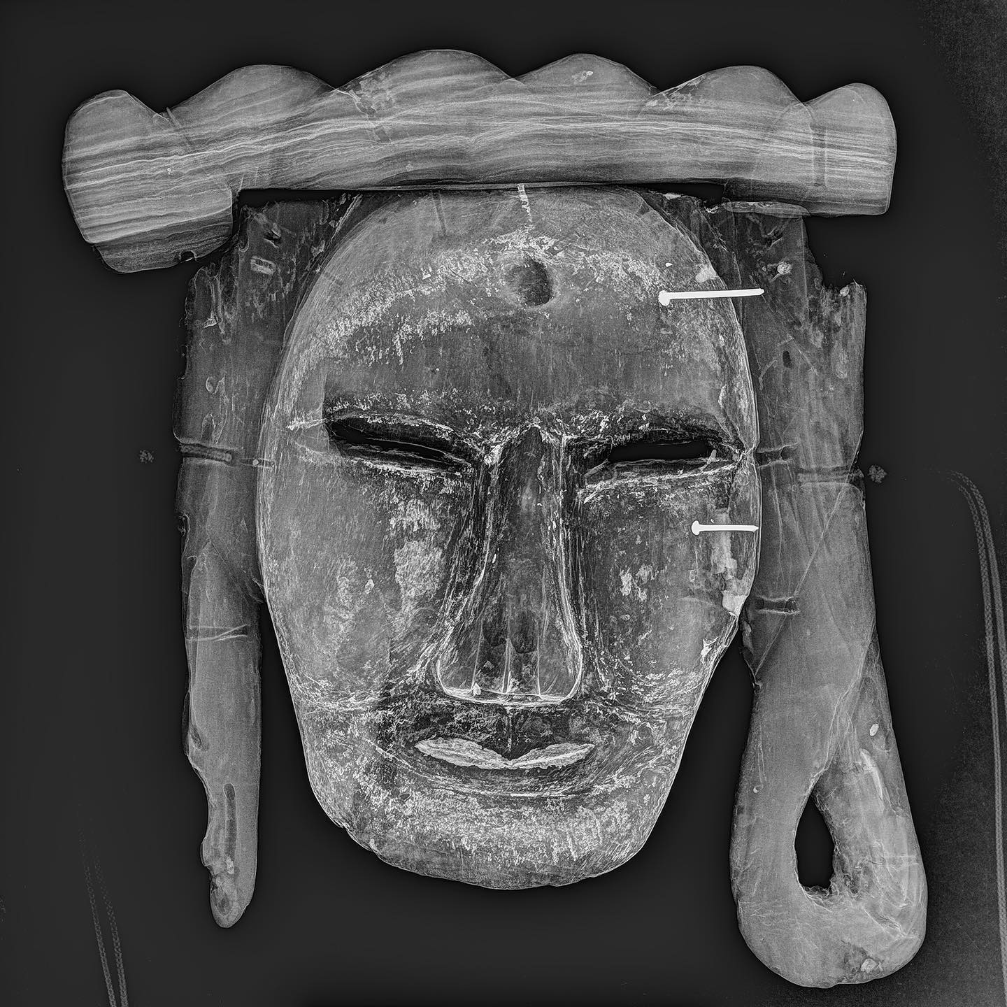 Scientific non-destructive testing on Hahoe masks and Byeongsan masks of Andong, national treasure 

Computed Radiography(CR) of the Gaksi mask

#korea #nrich #koreanheritage #kheritage #koreatreasure #korearesesarch #heritagekr #kculture

Copyright 2022. NRICH all rights reserved.